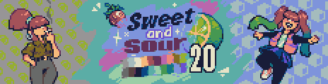 Sweet and Sour 20 Palette Example by green guy