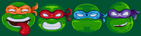 TEENAGE MUTANT NINJA TURTLES Palette Example by hime