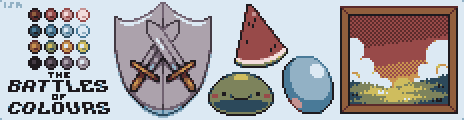 TheBattlesOfColours (v2) Palette Example by Isa