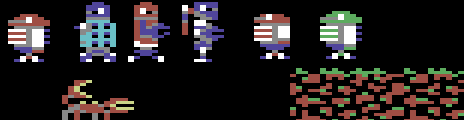Tiny-C64 Palette Example by merlinhacker yt
