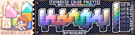 ToyBox32 Palette Example by AxulArt