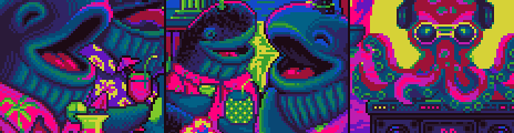 Tropical Heat Palette Example by Jude Buffum