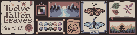 Twelve Fallen Leaves Palette Example by SoundsDotZip