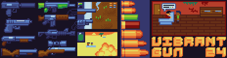 Vibrant Gun 24 Palette Example by CasualJoe