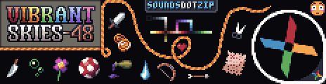 VibrantSkies-48 Palette Example by SoundsDotZip