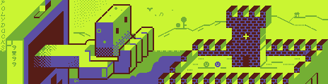 Vivid 2bit Scream Palette Example by Polyducks