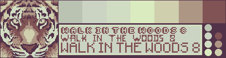 Walking in the Woods 8 Palette Example by Chase Stemel