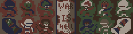 War Is Hell Palette Example by Cheeseismysoul
