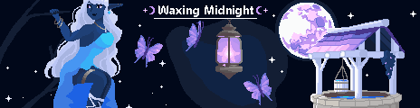 Waxing Midnight Palette Example by Luna Miller