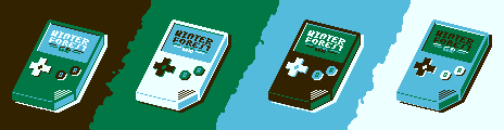 Winter Forest GB Palette Example by 