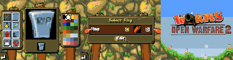 Worms Open Warfare 2 Palette Example by JamesTDG