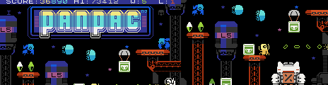 zxarne 5 2 palette example game mockup by arne