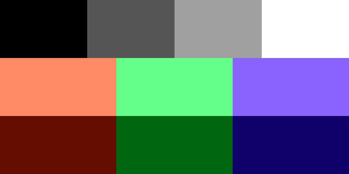10 Colour Pallete Palette