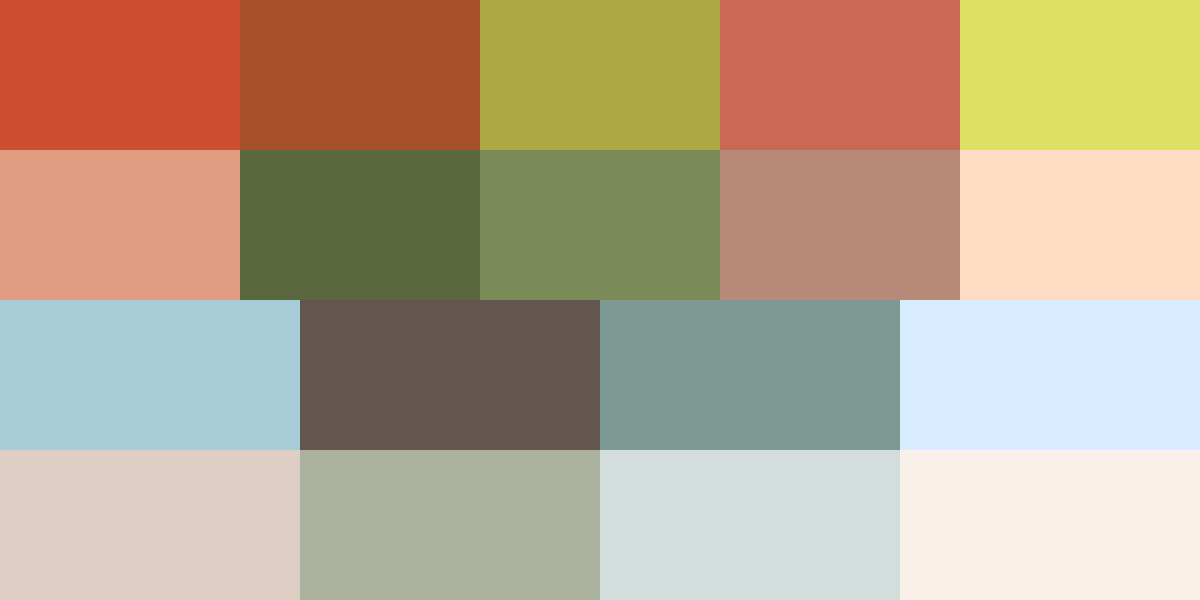 18-lichens Palette