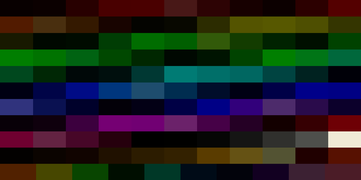 Ark asa dye colors Palette