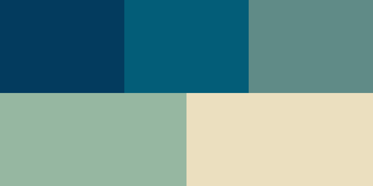 Bleach Blue Palette