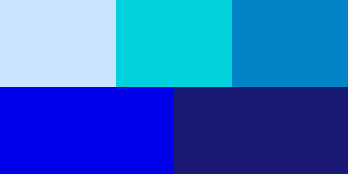 blue g Palette