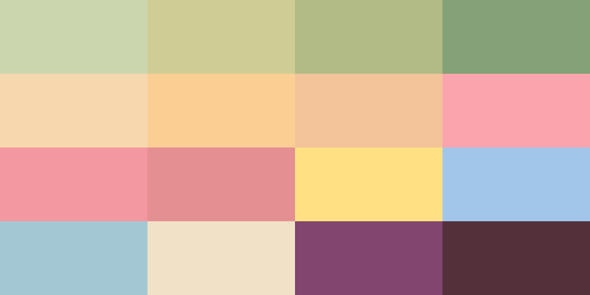 Cosy Meadow Palette