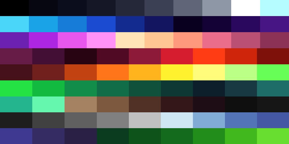 CS84 Vibrant Palette