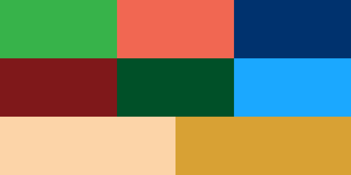 Darosa collor pallet Palette