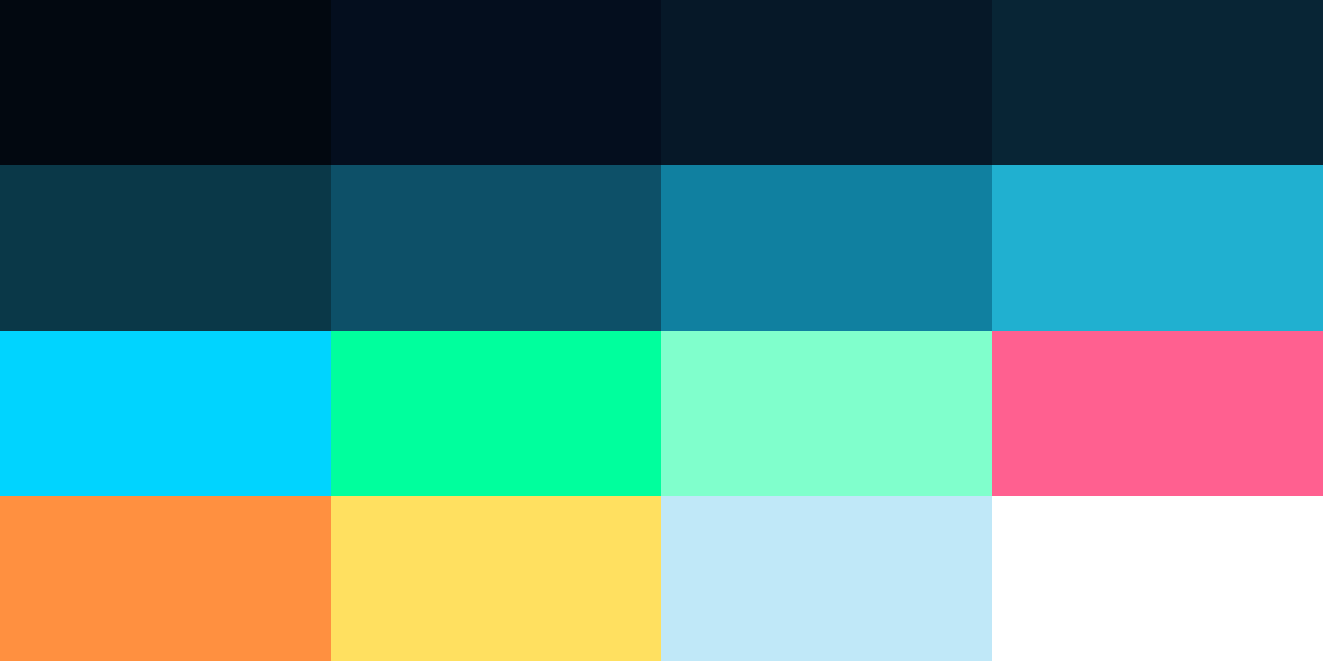 Deep Sea Palette