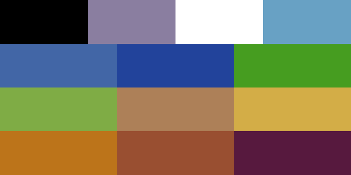 disappointment alley Palette