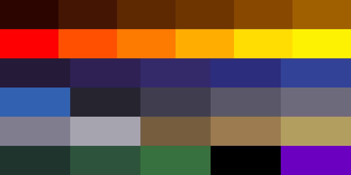 DRUNKEN SAILOR 32 Palette