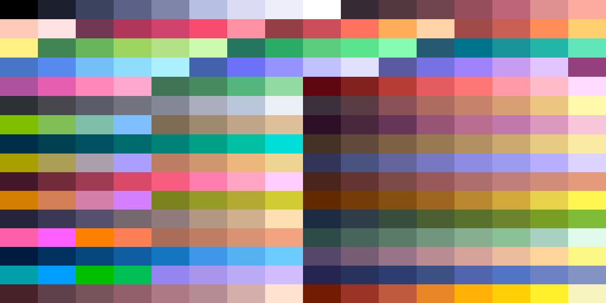 Fairy Tales 256 Palette