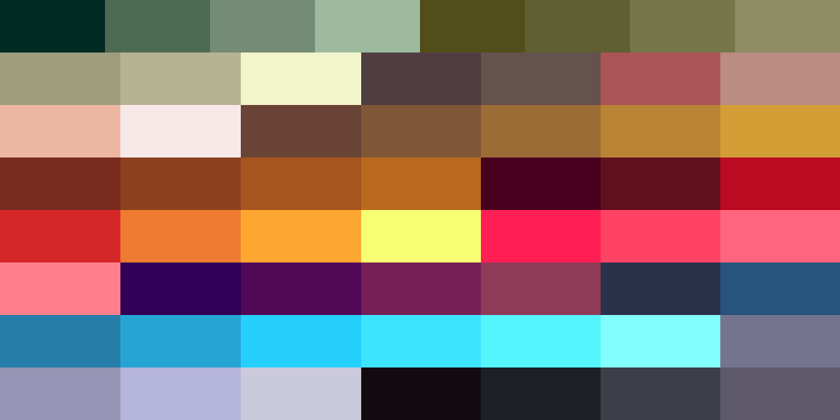 gaya soul Palette