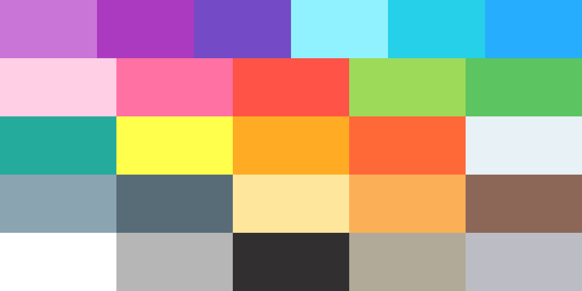 Google Blocks Color Palette