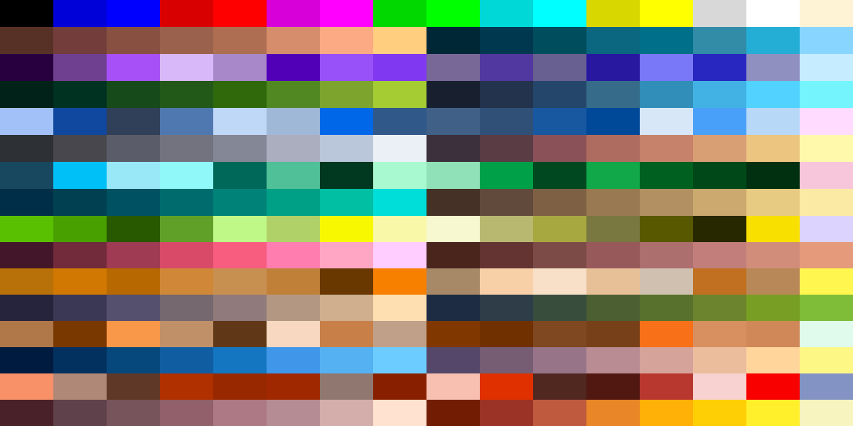 Inanimted Palette