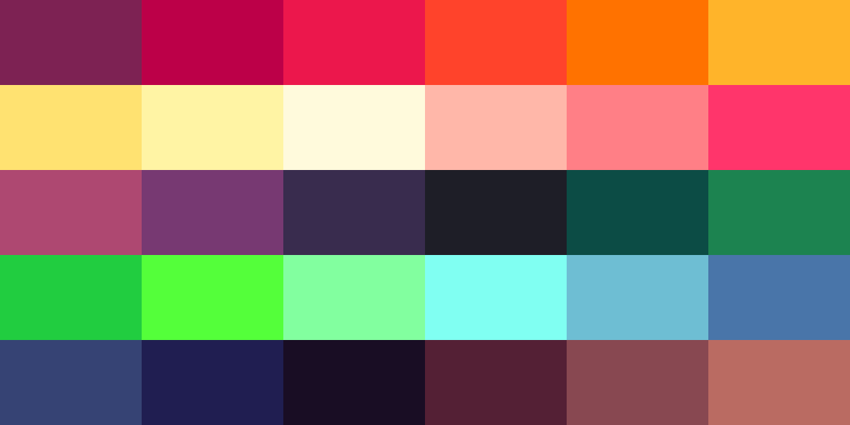 Lemonade Palette