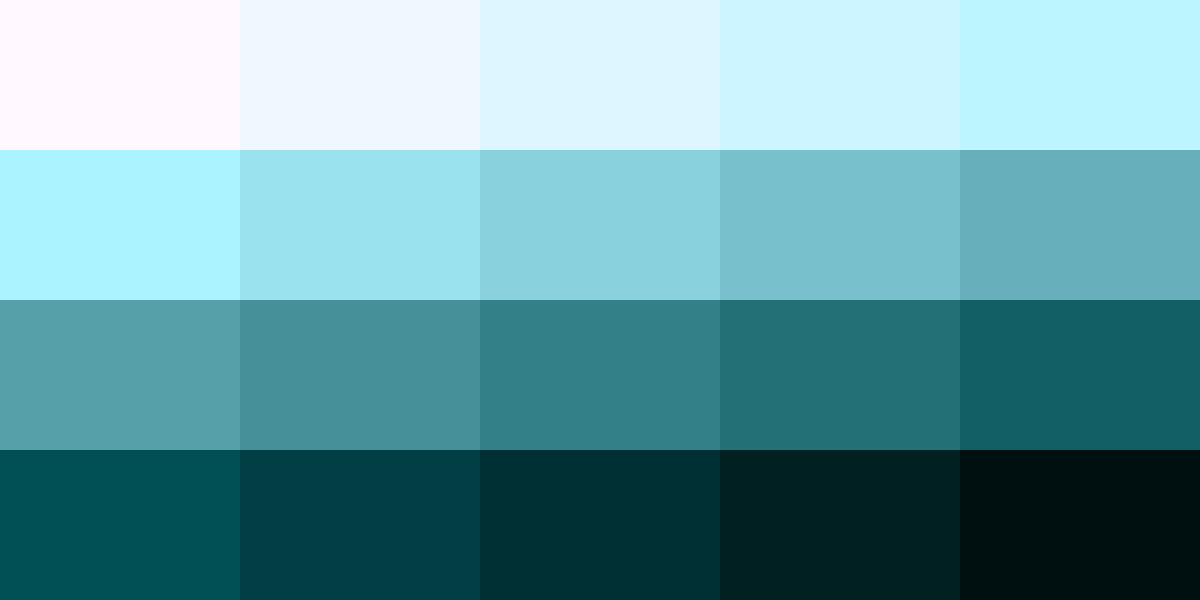 Light Cyan? Palette