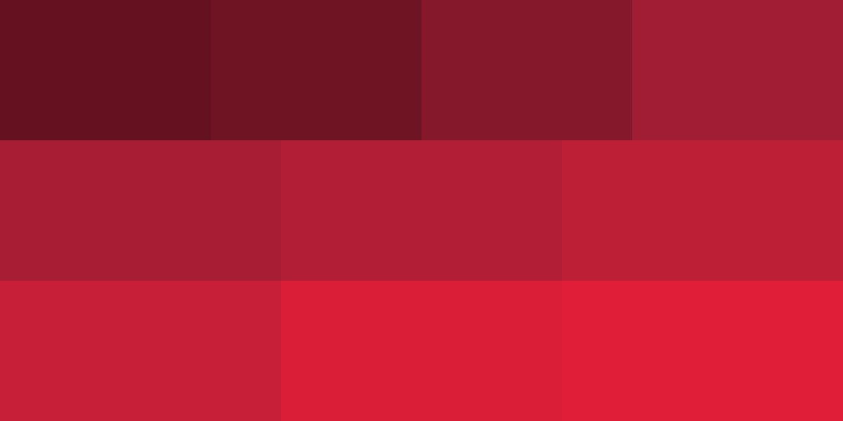 Maple Reds Palette