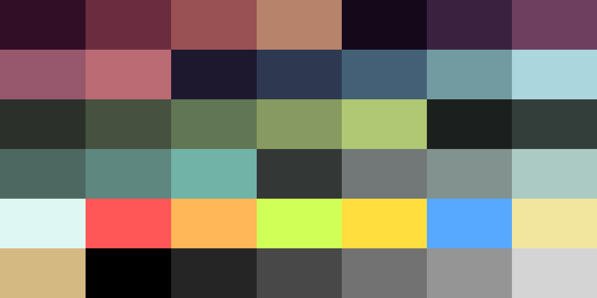 Metro Vein Expanded 42 Palette
