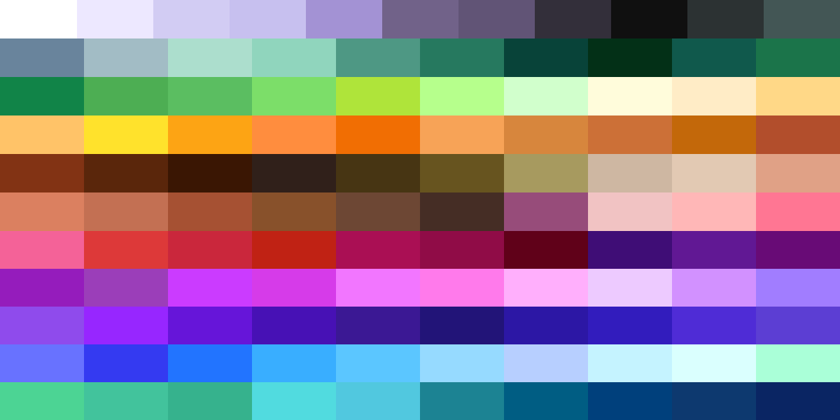Moonshell Island Palette