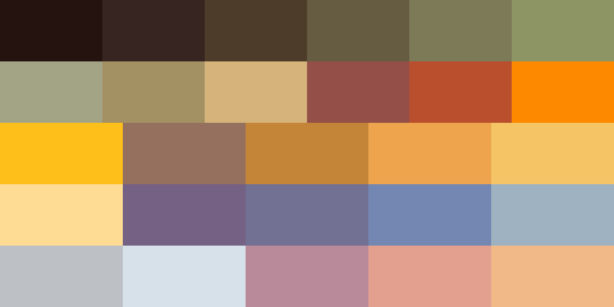 Moth 27 Palette