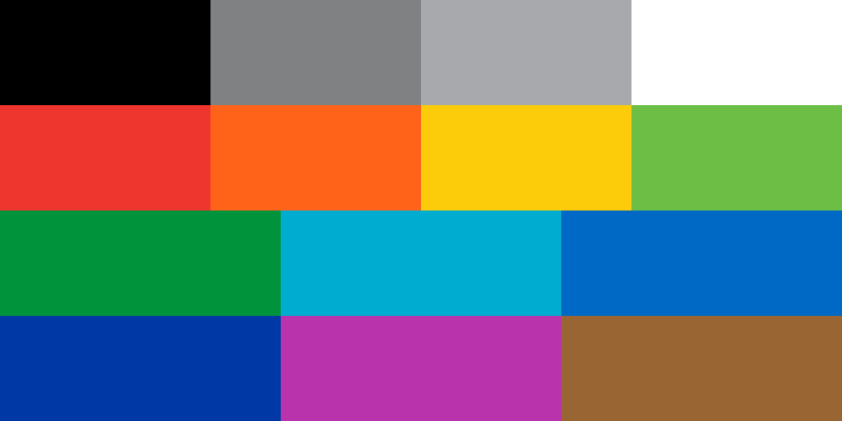 NYC Subway Palette