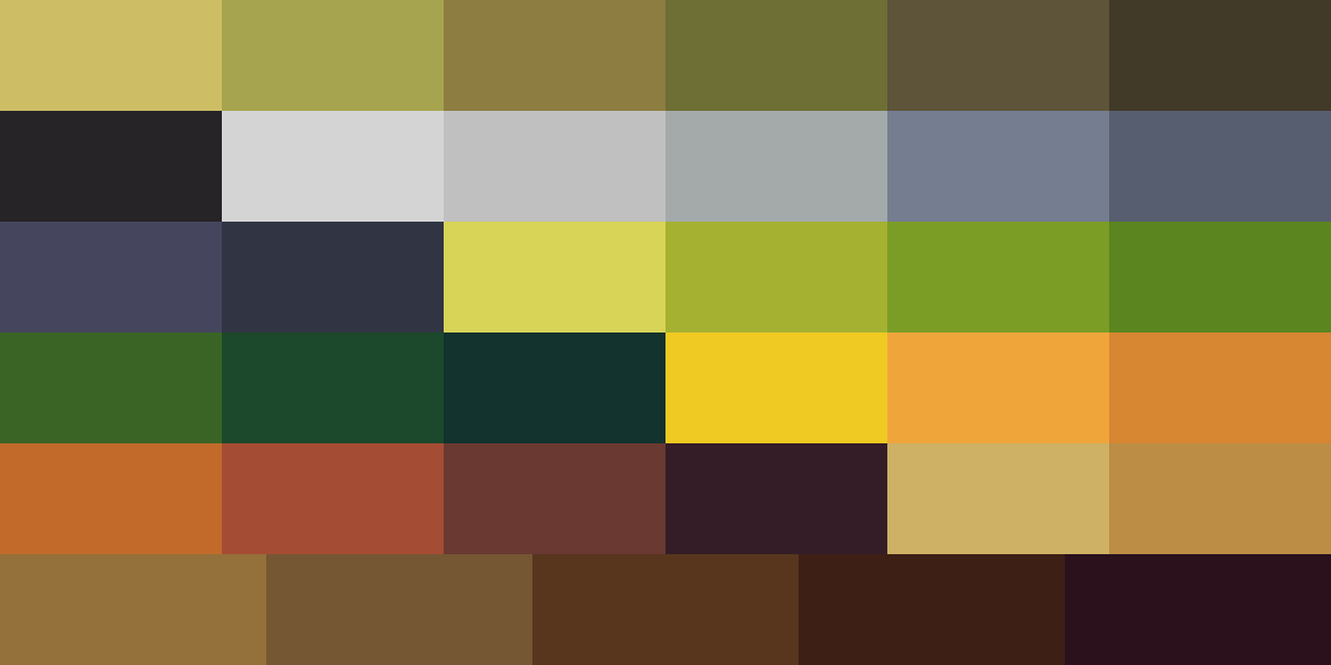 Overgrown 42 Palette