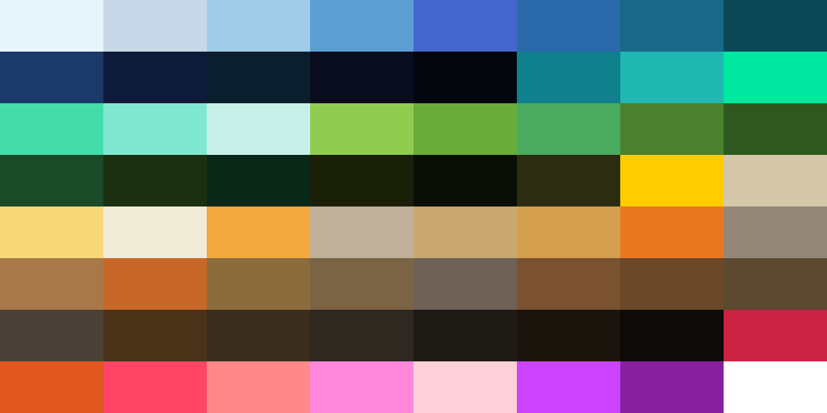 Paleto Nature Palette