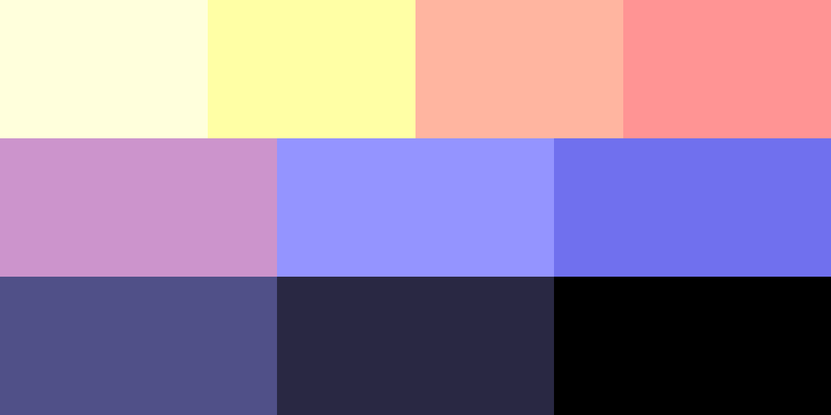 Pastel Dusk Palette