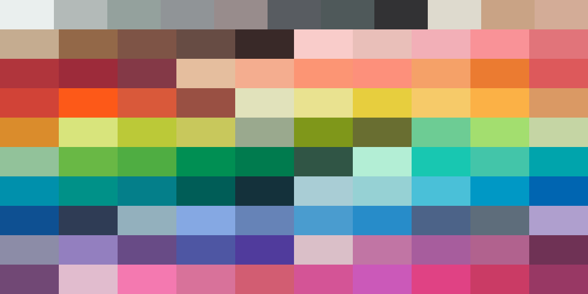 Perler Beads 2024 Palette