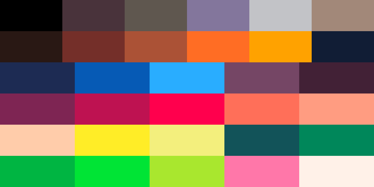 PICO-32 Palette