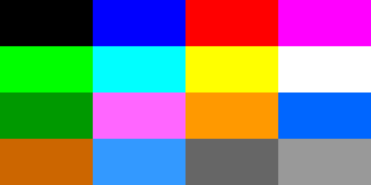 Piotr's Invertible 4-bit Palette Palette