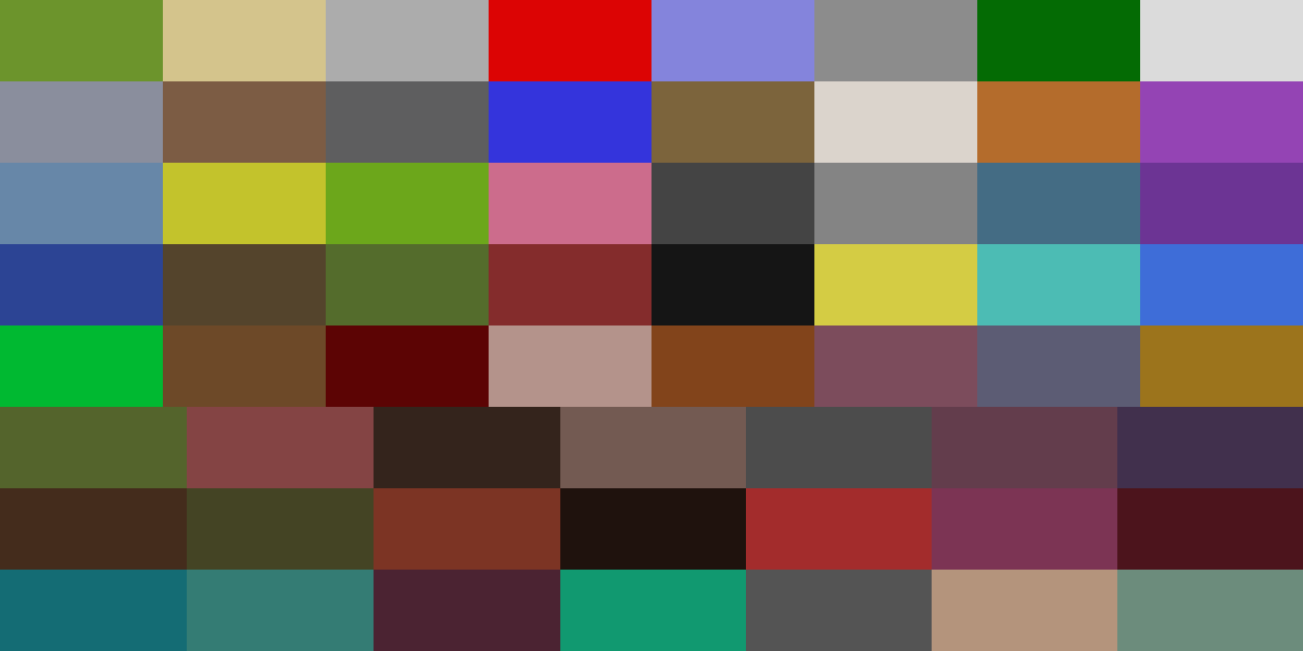 PixelartTest Palette
