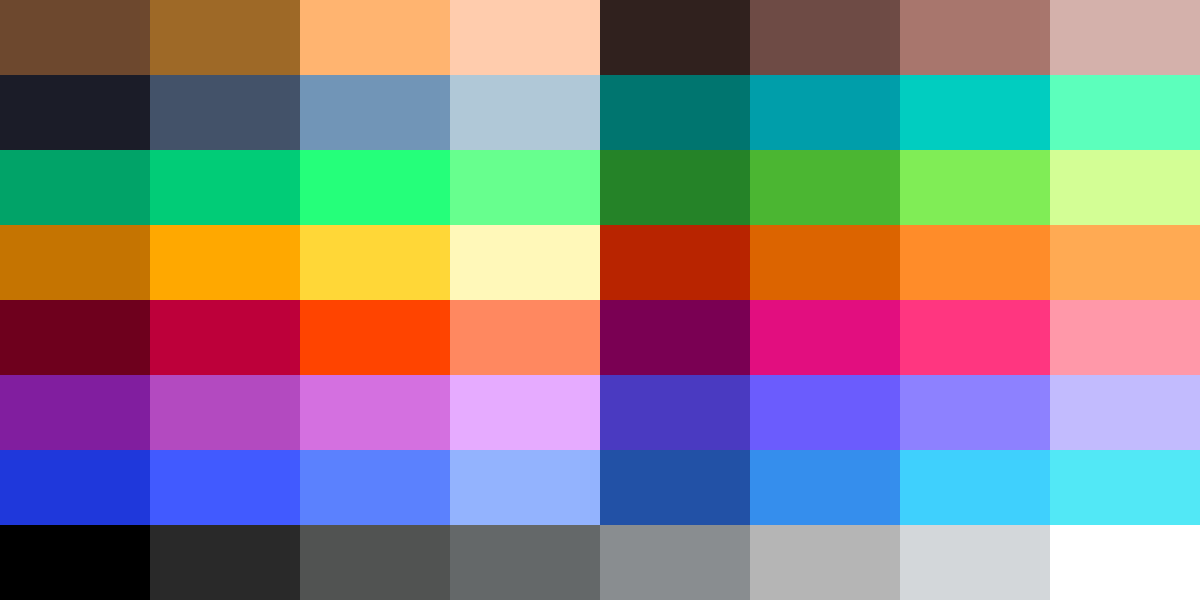 Reddit 64 Palette