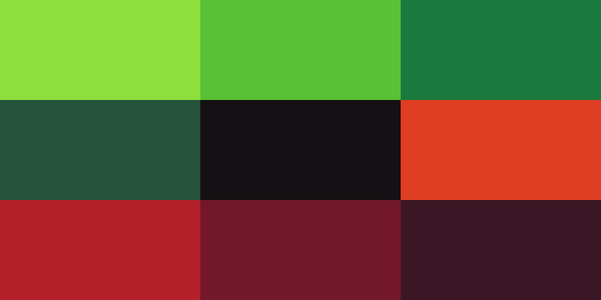 Rose Bush Palette
