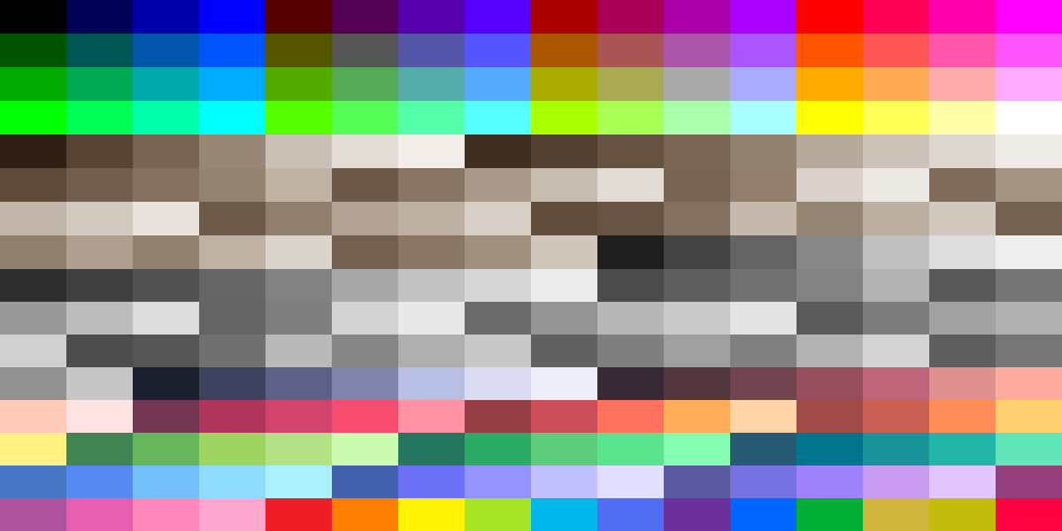rumia saban Palette
