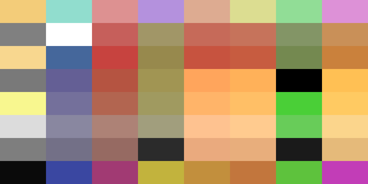 sand color Palette