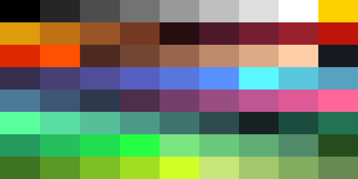 Spica 72 Palette